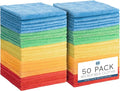 S&T INC. Microfiber Cleaning Cloth, 50 Pack, 11.5" x 11.5" by STINC