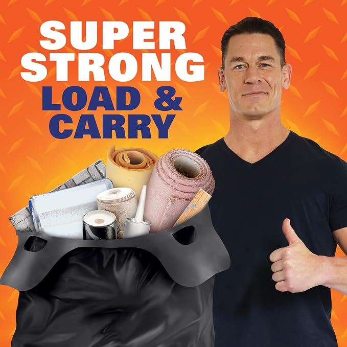 Hefty Heavy Duty Trash Bags, Large | 42 Gallon | - Image 4