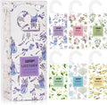 MYARO 12Pcs 6 Scented Sachets Hanging Car Air Freshener, Closet Deodorizer by MYARO