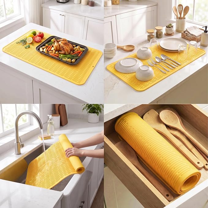 MicoYang Silicone Dish Drying Mat - Image 4