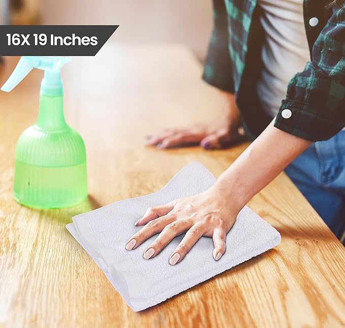 Utopia Towels Kitchen Bar Mops, 16x19 in, 100% Cotton, Machine Washable - Image 2
