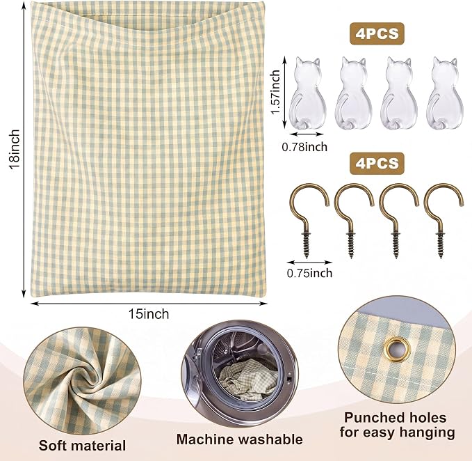 Reusable Dirty Rag Storage Linen Bag - Image 2