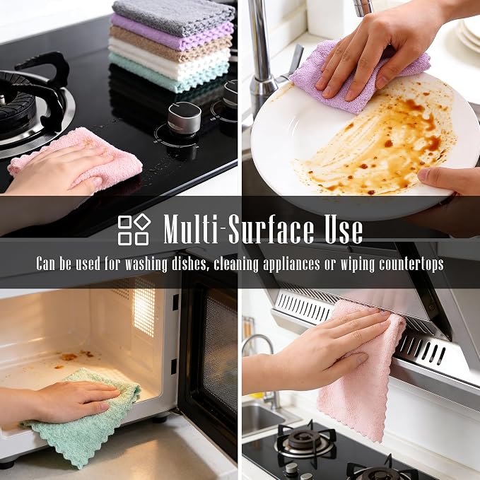 24 Pack Kitchen Dishcloths - Image 6