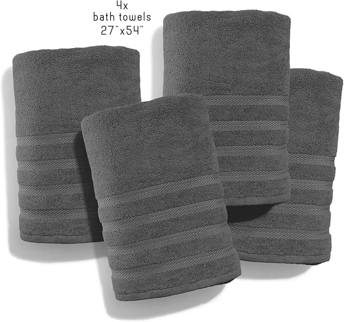 Hearth & Harbor Bath Towels for Bathroom - Image 4