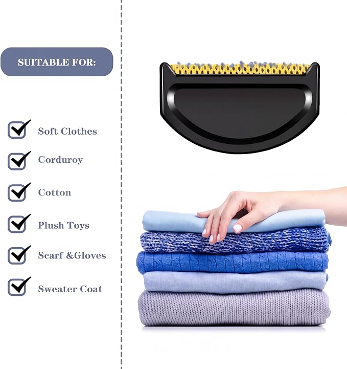Boao 4 Pieces Sweater Combs to Remove Pilling Sweater Defuzzer | Multi-fabric - Image 6