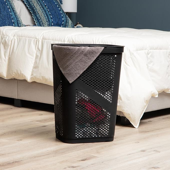 Mind Reader Slim Laundry Hamper - Image 2