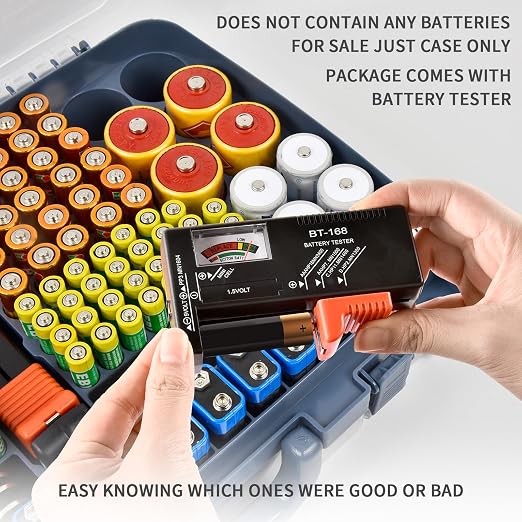 Battery Organizer Storage Case - Image 6