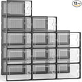 Kuject 12 Pack Large Shoe Boxes by Kuject