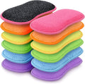 HOMEXCEL Dish Sponge 12 Pack, Microfiber Kitchen Sponges by HOMEXCEL