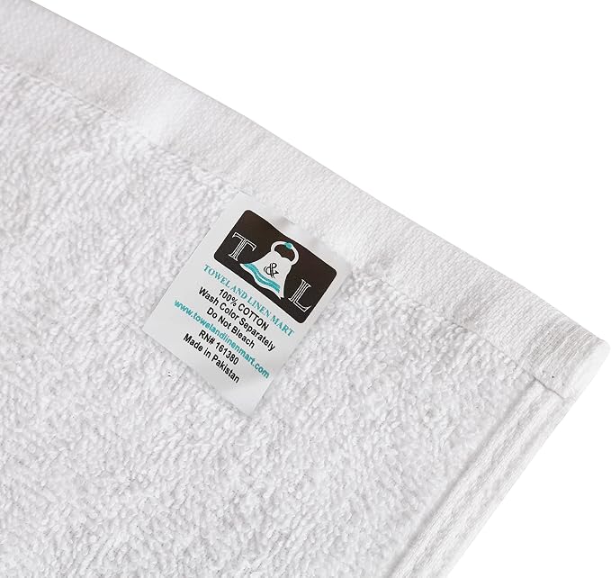 Towel and Linen Mart White Salon Towels, and Home Hair Care - Image 7