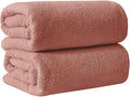 Great Bay Home 100% Cotton Oversized 2 Pack 68x35 Extra Large Towel Set by GreatBayHome