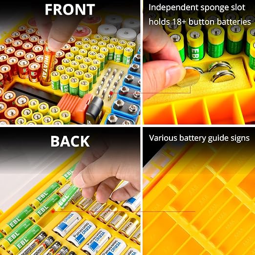 Battery Organizer Storage Case - Image 2