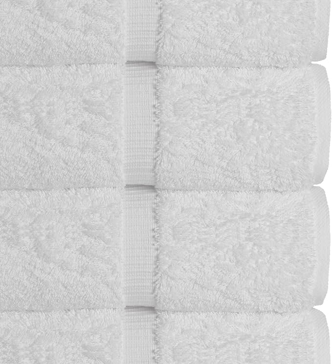 Chakir Turkish Linens 100% Cotton 4-Pack Bath Towels 27x54, Oeko-Tex Certified - Image 4
