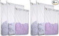 Fine Mesh Laundry Bags for Delicates, 6 Pack Reusable Wash Bags by RoomyRoc