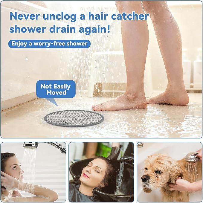 Shower Drain Hair Catcher, Hair Catcher - Image 3