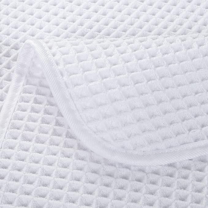 POLYTE 430 GSM Poly Blend Microfiber Quick Dry Waffle Hand Towel, 16x30 in | 4 - Image 5