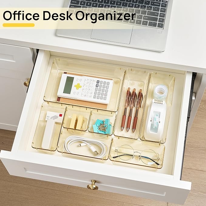 Vtopmart 25 Pack Plastic Drawer Organizers - Image 4