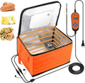 Proofing Box with Heater, Bread Proofing Box with 41℉-122℉ Temperature and Timer Controller, Collapsible Zippered Temperature Proofer for Bread, Pizza and Yoghurt Making