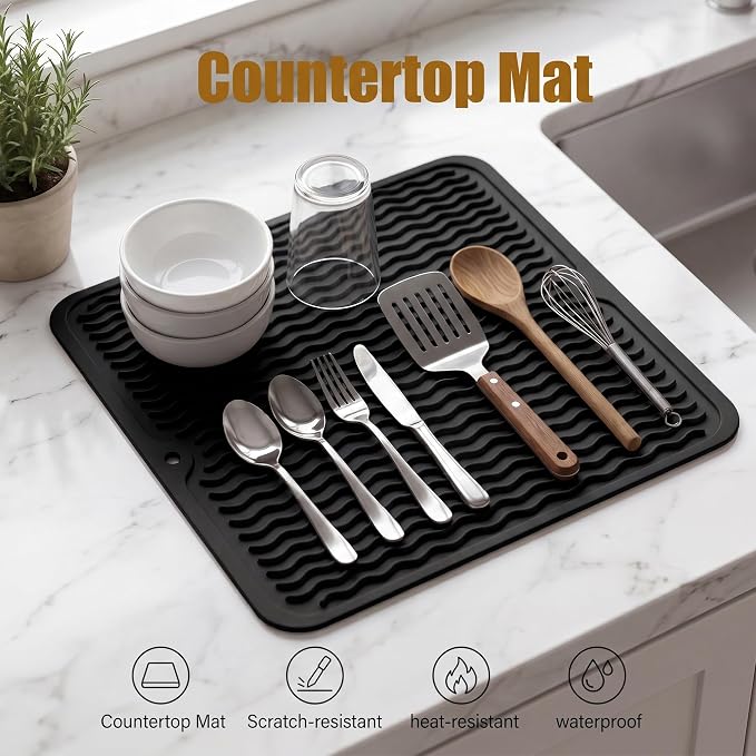 MicoYang Silicone Dish Drying Mat - Image 3