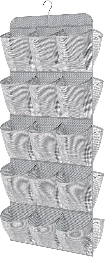 MISSLO 30 Large Pockets Dual Sided Hanging Shoe Organizer by MISSLO