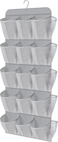 MISSLO 30 Large Pockets Dual Sided Hanging Shoe Organizer by MISSLO
