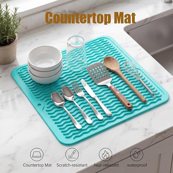 MicoYang Silicone Dish Drying Mat - Image 3