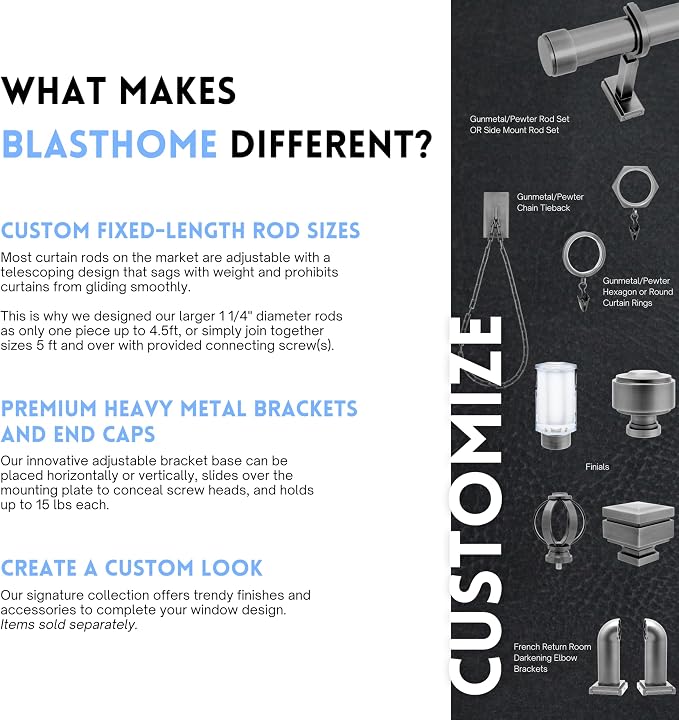 BlastHome® Luxury Curtain Rings - Image 5