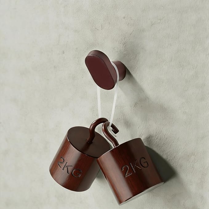 Screw-In Foot Shape Wall Hooks—Solid Beech Wood, PU Water-Resistant Coating | 4 - Image 5