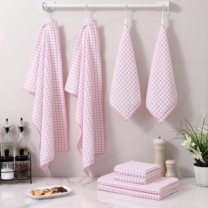 Homaxy Kitchen Towels and Dishcloths Set - Image 7