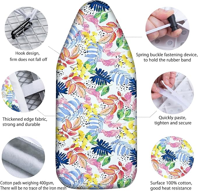 Small Ironing Board Cover Scorch Resistant, Table top Ironing Cover - Image 3