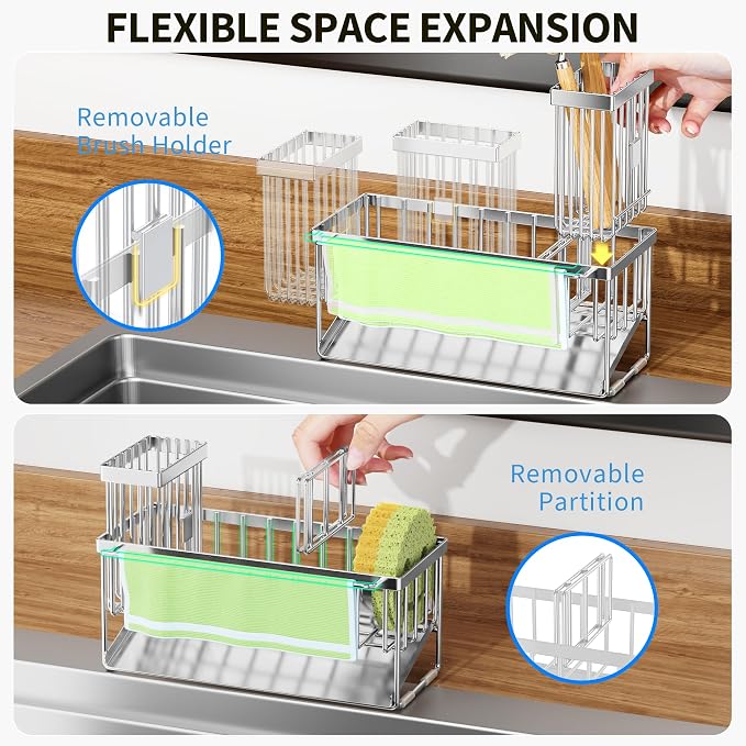 Cisily Kitchen Sink Caddy Organzier - Image 7