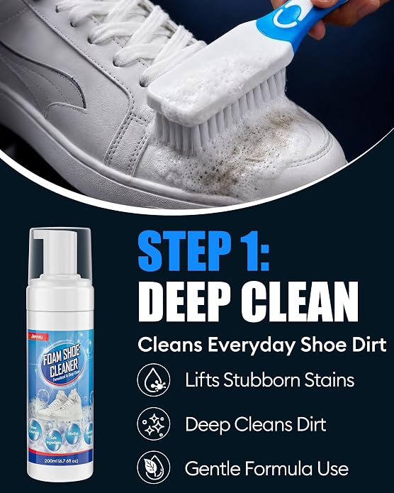 Jevvu Shoe Cleaner, Sneaker Cleaner Foam - Image 2