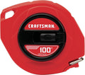 CRAFTSMAN 100-ft Tape Measure, Easy-Wind Steel Blade by CRAFTSMAN