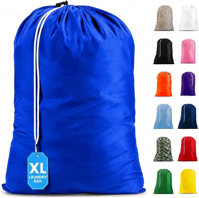 Handy Laundry Extra Large Heavy Duty Laundry Bag – 30" x 40" Durable Nylon by Handy+Laundry