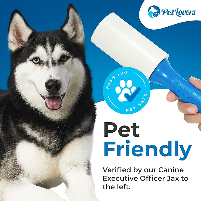 PetLovers Lint Rollers for Pet Hair Extra Sticky 6 Pack - Image 3