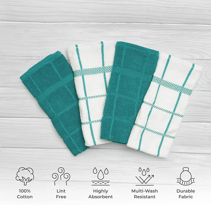 100% Cotton Terry Dish Cloth & Dish Towel - Image 2
