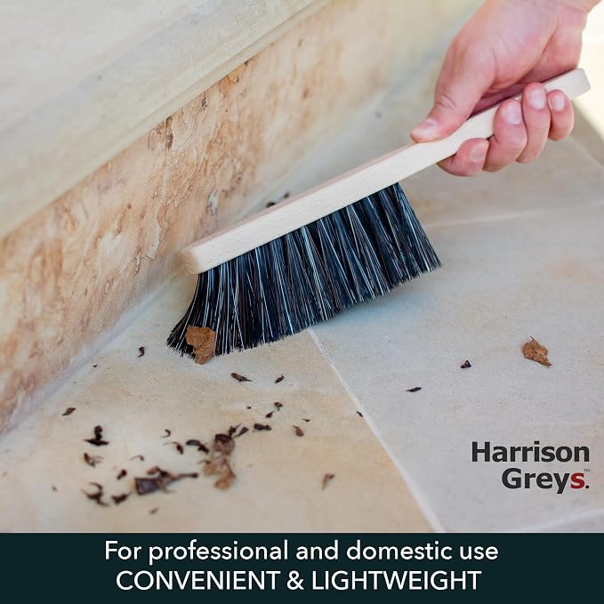 11.2" Hand Broom Soft Bristles Cleaning Brush, Dusting Brush - Image 4