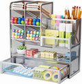 Marbrasse Mesh Pen Holder for Desk, Pen Organizer by Marbrasse