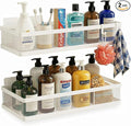 PUSDON Mesh Shower Caddy Wall Mount, Heavy Duty Adhesive Bathroom Shelf by PUSDON