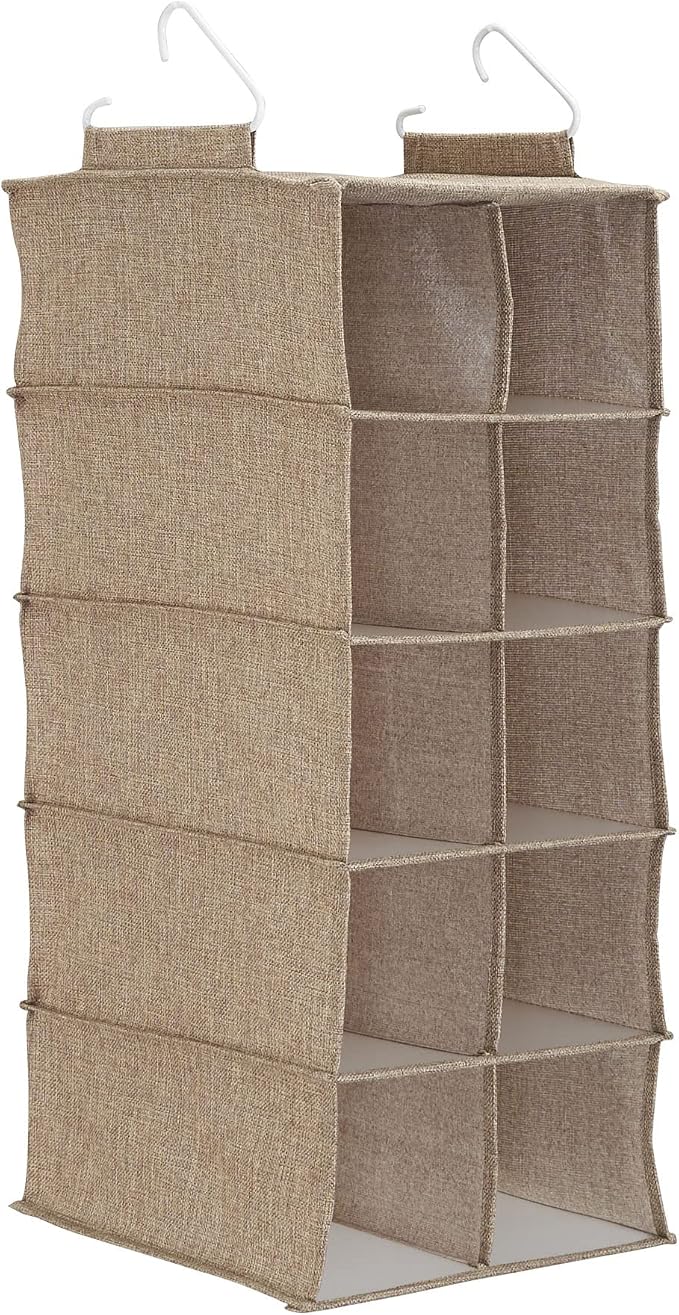 Household Essentials 10‑Pocket Hanging Shoe Organizer by HouseholdEssentials