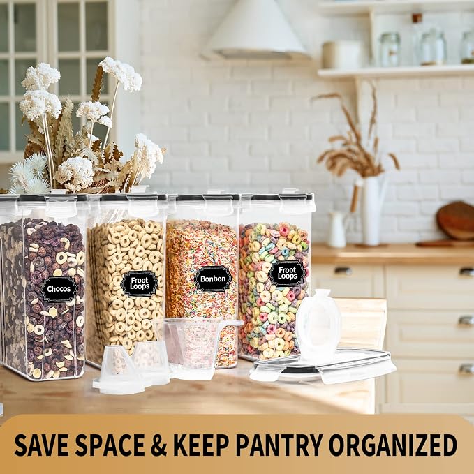 PRAKI Cereal Containers Storage Set - Image 6