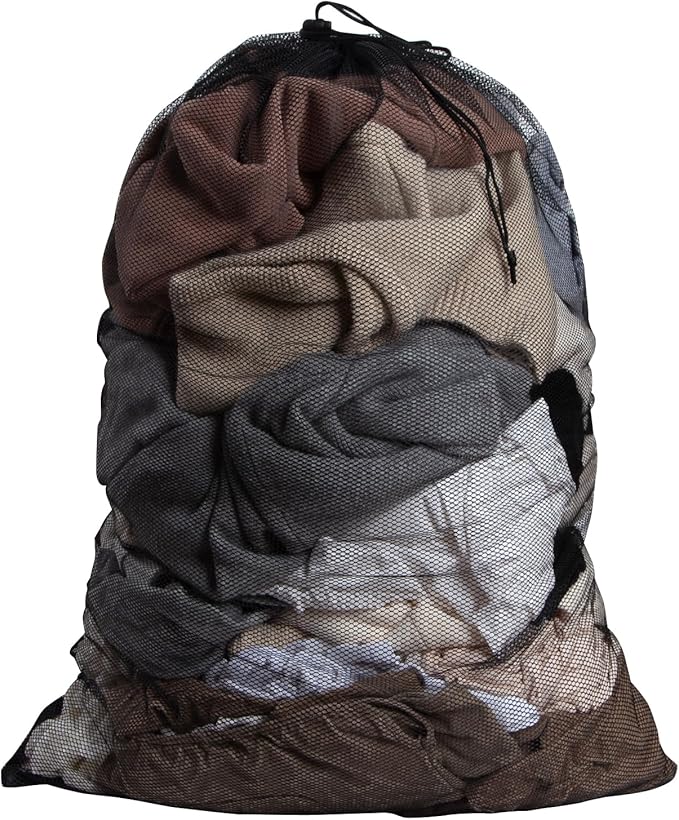 Extra Large Mesh Laundry Bag Heavy Duty Mesh Wash Bag by Meeall