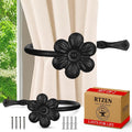 RTZEN Metal Curtain Tiebacks, Drapery Holders by RTZEN