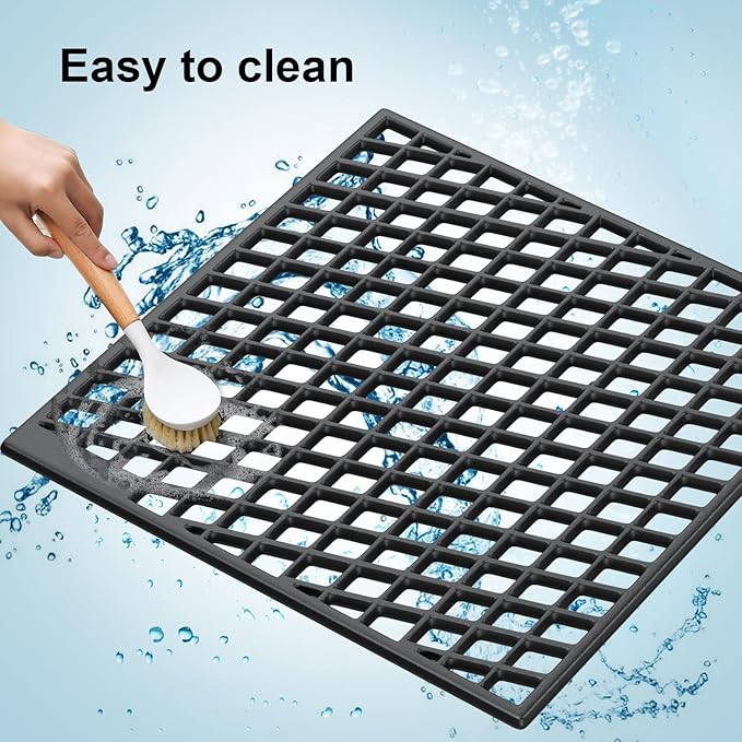 Dual Sided Sear Cooking Grate for Weber Genesis & Spirit 2016 and Newer Grill,Cast Iron Grid Grates for Weber Genesis 2022 SX-325S S-325S E-325S EX-325S 7670
