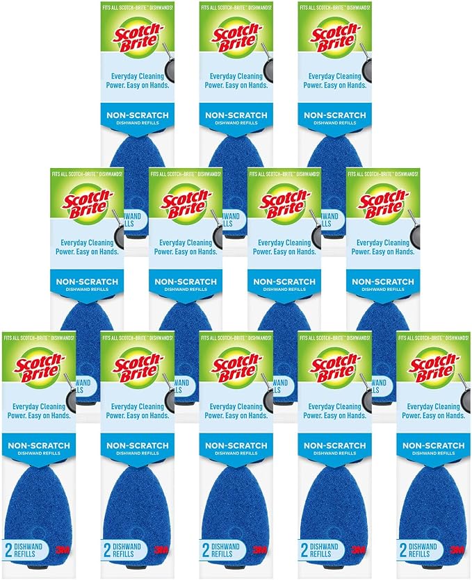 Scotch-Brite Zero Scratch Dishwand Refills, Fits All Scotch-Brite Dishwands by Unknown