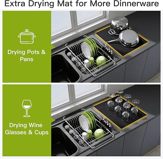 JASIWAY in Sink Dish Drying Rack - Image 3