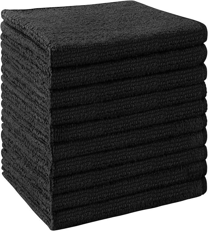 Washcloths 10 Pack Face Towels, Highly Soft Wash Cloths | Hand Towels, Fast by Unimade