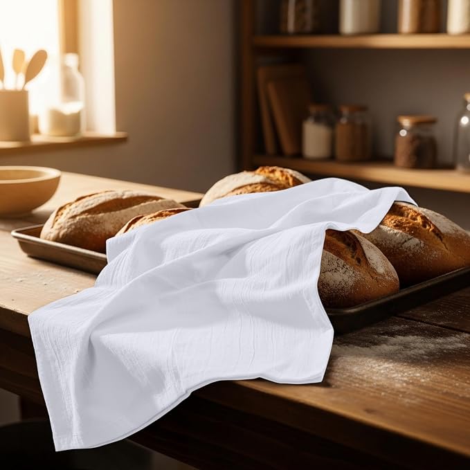 Utopia Kitchen White Flour Sack Towels 100% Cotton | Tea Towels - Image 8