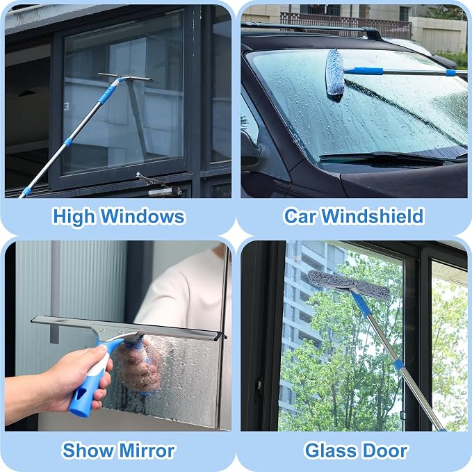 77'' Long Squeegee Window Cleaner Tool - Image 9