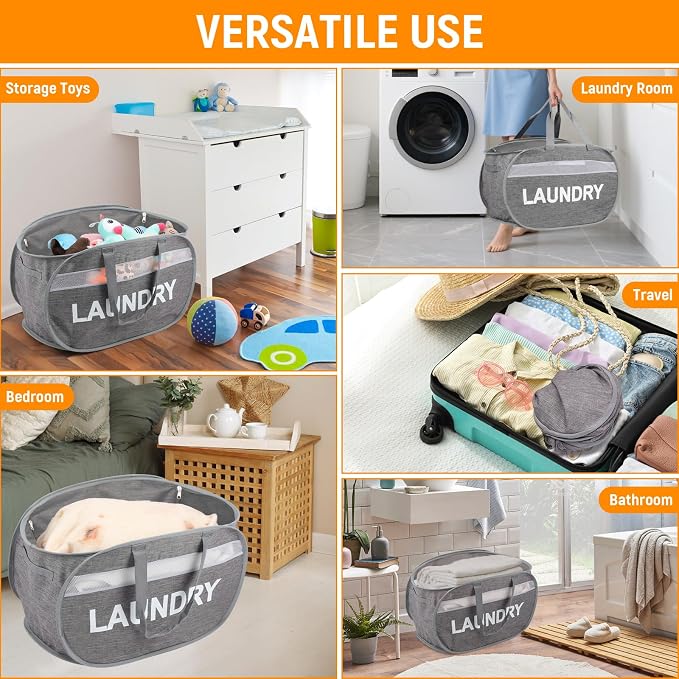 Collapsible Laundry Baskets - Image 7